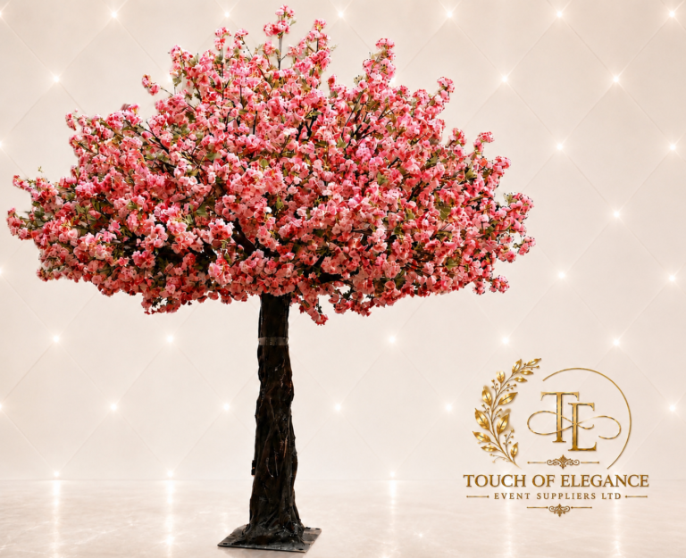 Premium Artificial Floral Trees - White (GS 4)