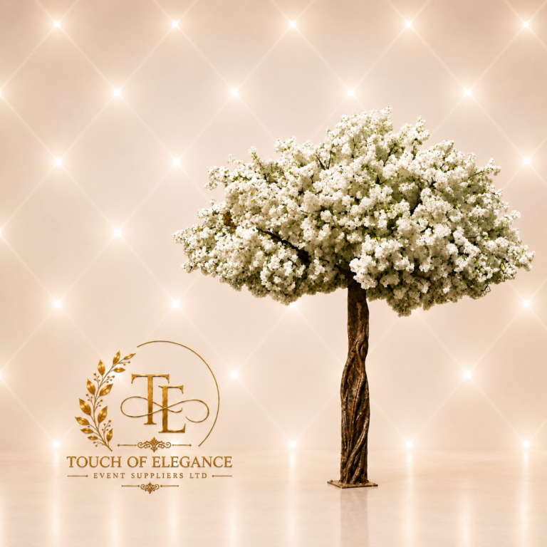 Premium Artificial Floral Trees - White (GS 14)